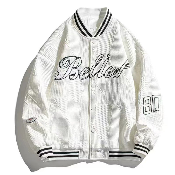 Herren Sportliche Bomberjacke mit strukturiertem Design Echo Archiv