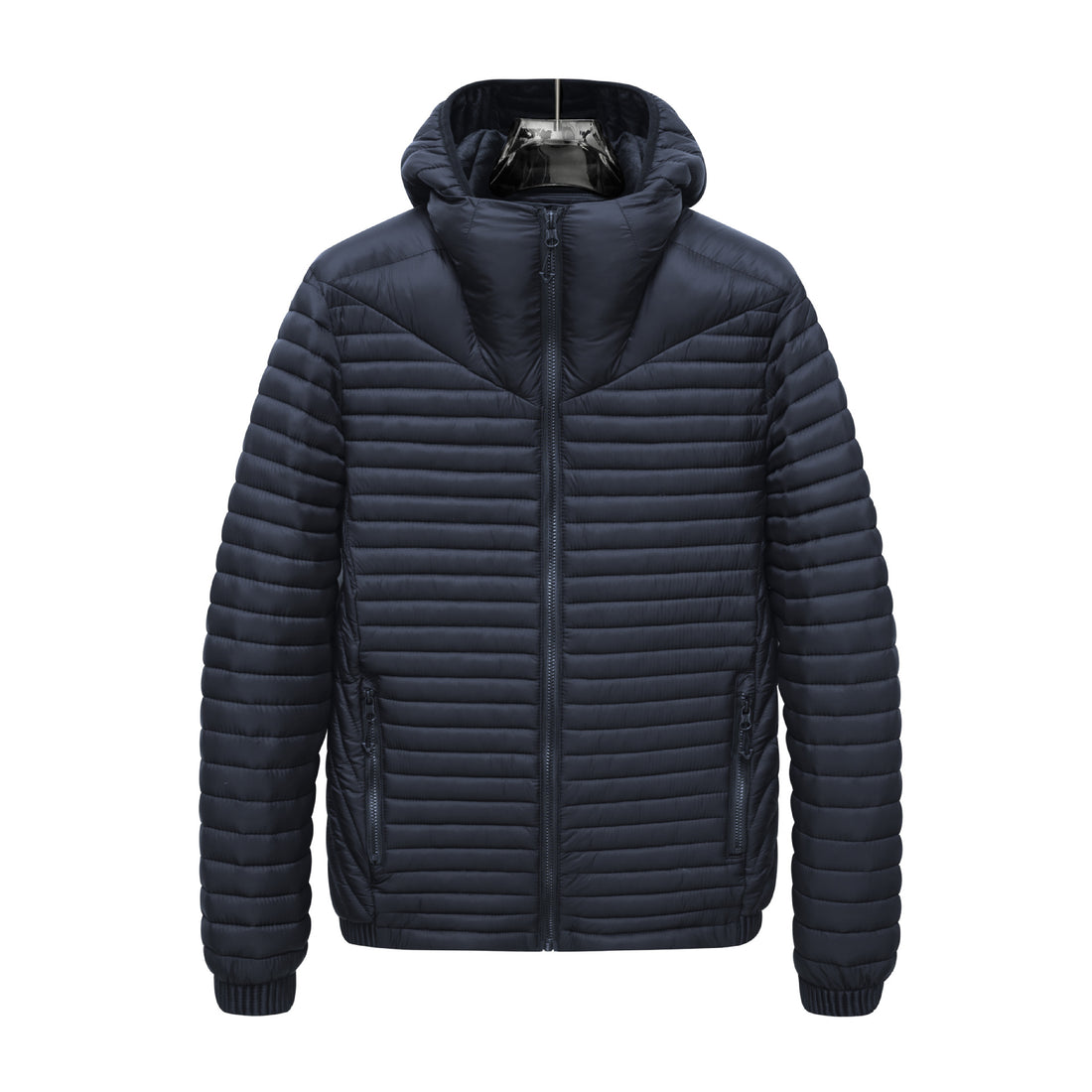 Herren Leichte Steppjacke mit Kapuze Echo Archiv