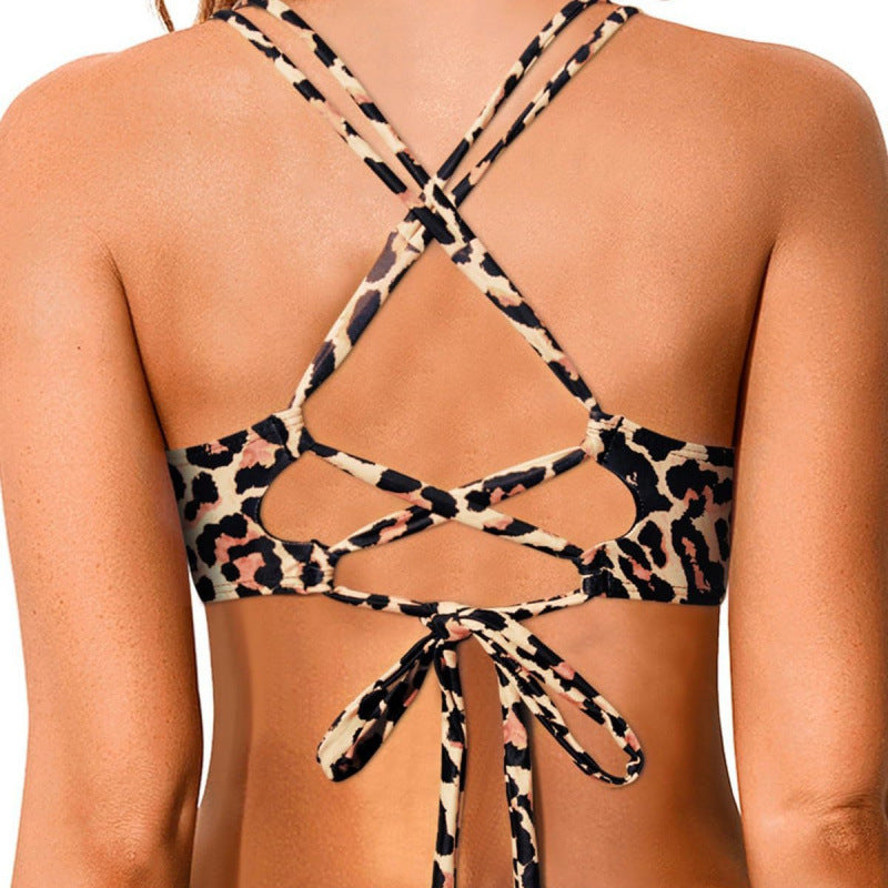 Damen Bikini-Oberteil mit aufregendem Animal-Print und komfortablem Schnitt Echo Archiv