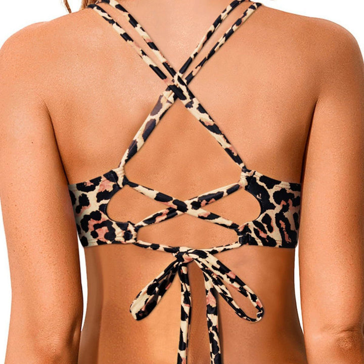 Damen Bikini-Oberteil mit aufregendem Animal-Print und komfortablem Schnitt Echo Archiv