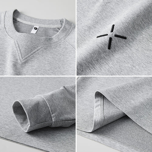 Herren Sportlicher Crewneck-Sweatshirt Echoarchiv