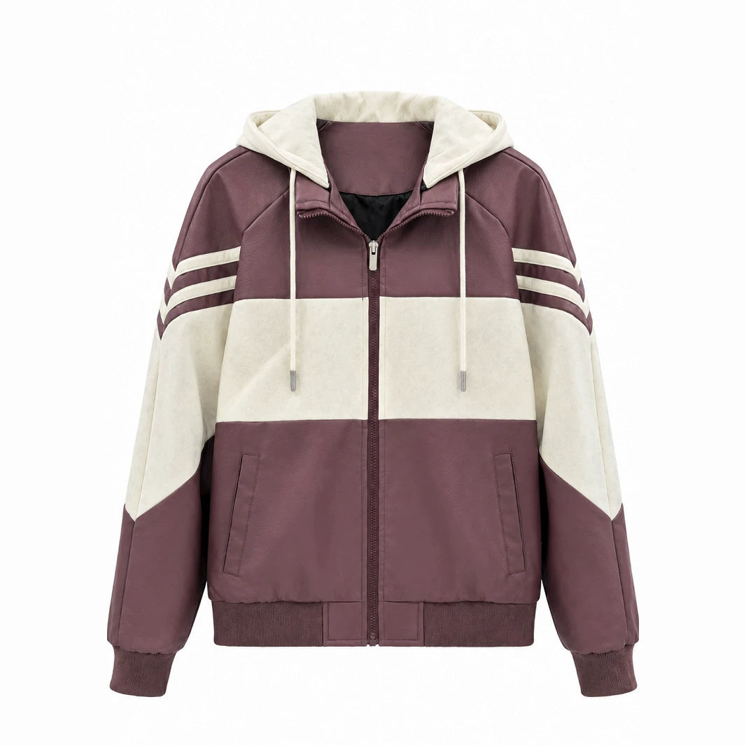 Damen Sportliche Kapuzenjacke Echo Archiv
