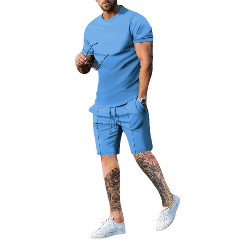 Herren Freizeit Set aus atmungsaktiver Baumwolle mit modernem Design Echoarchiv