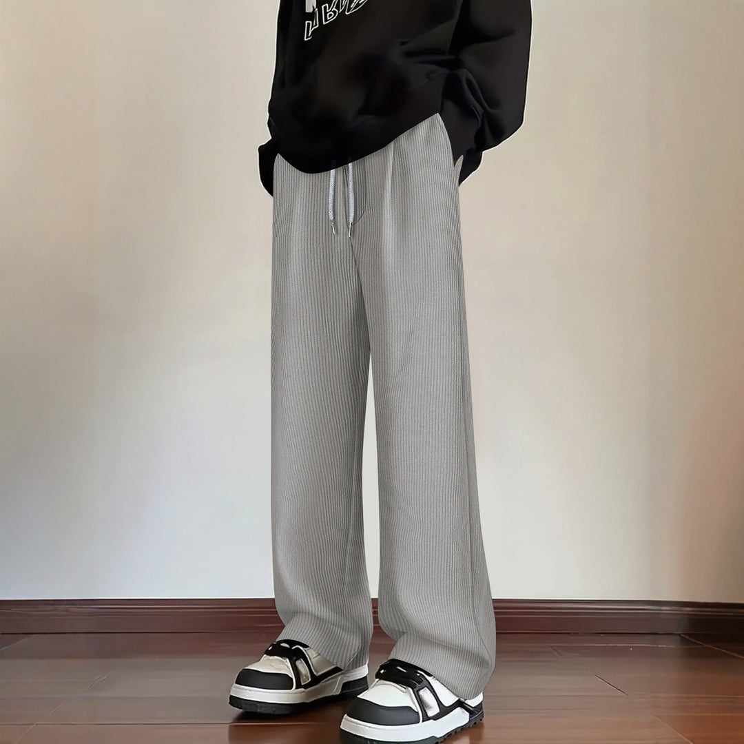 Herren elegante weiche Ripp-Hose Echoarchiv