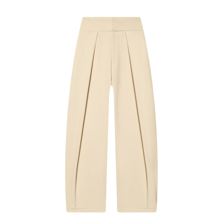 Damen elegante weite Hose mit feinen Falten Echo Archiv