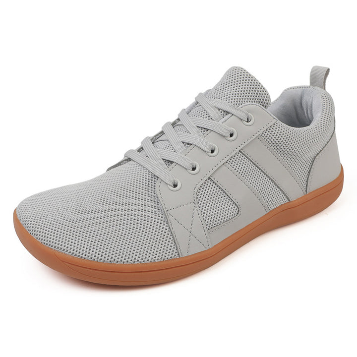 Unisex atmungsaktive Strick-Freizeit-Sneaker mit gepolstertem Fersenkragen und flexibler EVA-Laufsohle – Norré
