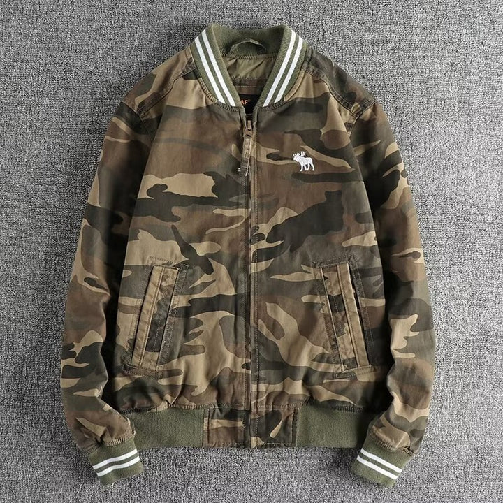 Herren Camouflage Bomberjacke Echo Archiv