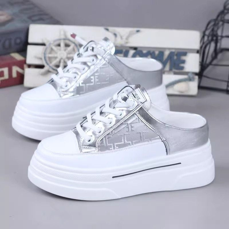 Damen Plateau Sneakers mit modischem Slingback-Design und atmungsaktiver Obermaterial Echo Archiv