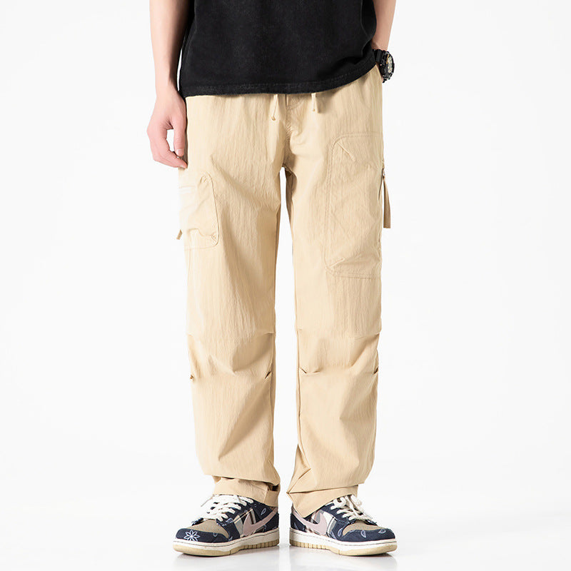 Herren Technische Utility‑Cargohose mit elastischem Bund und Knieabnähern Echo Archiv
