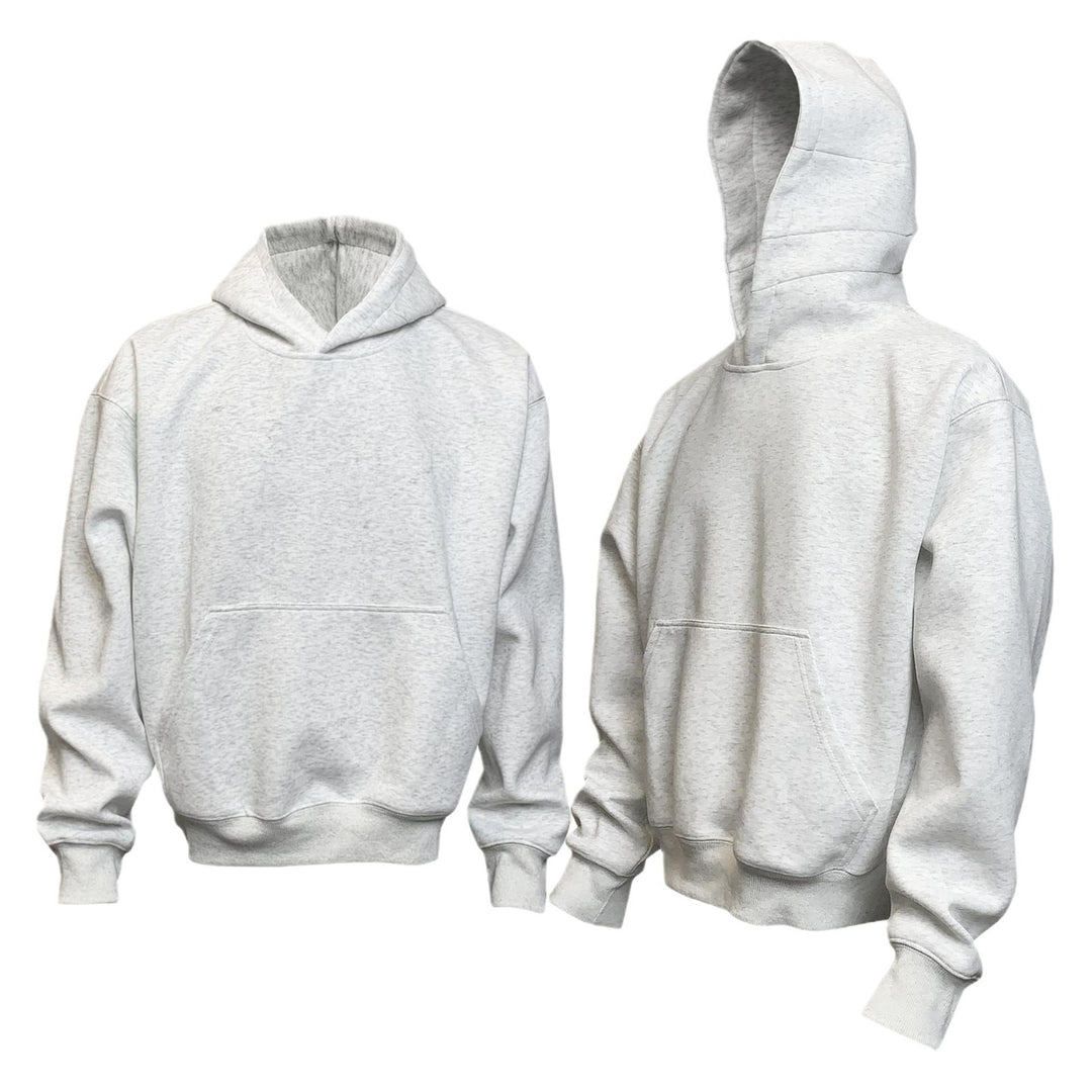 Unisex weicher Heavyweight-Oversize-Kapuzenpullover mit dreiteiliger Kapuze und verstärkter Kängurutasche Echo Archiv