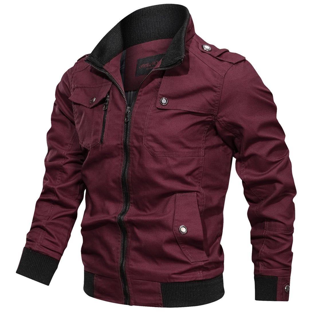 Herren Lässige Übergangsjacke mit zahlreichen Taschen Echo Archiv
