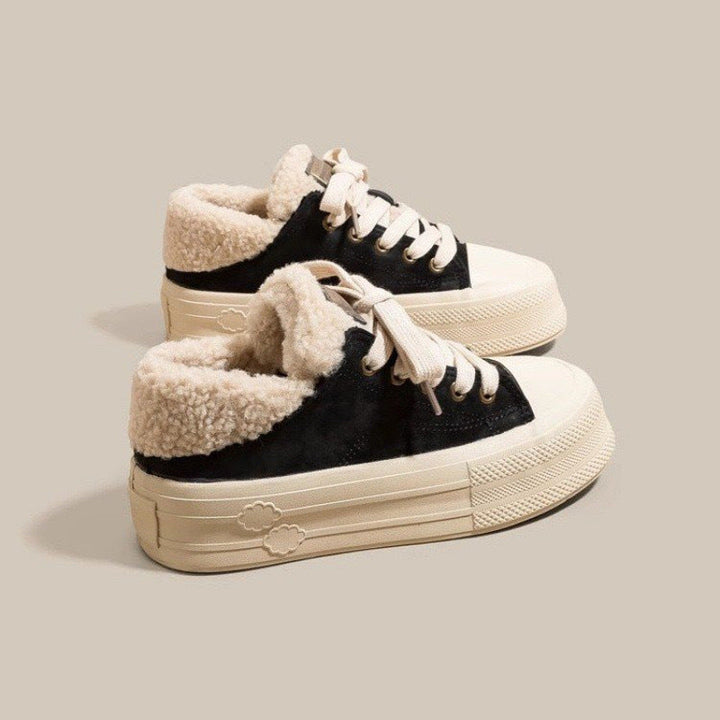 Damen Winterliche Sneaker mit kuscheligem Futter und rutschfester Sohle Echo Archiv