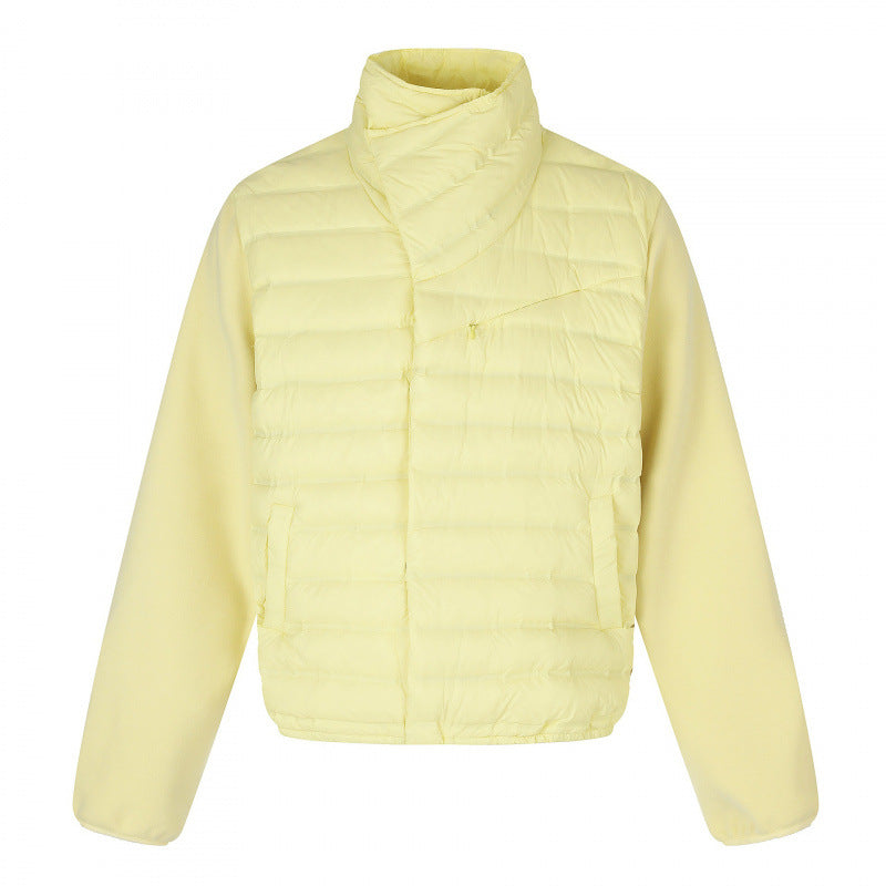 Damen Leichte Hybrid‑Steppjacke mit gesteppter Front und Fleeceärmeln Echo Archiv