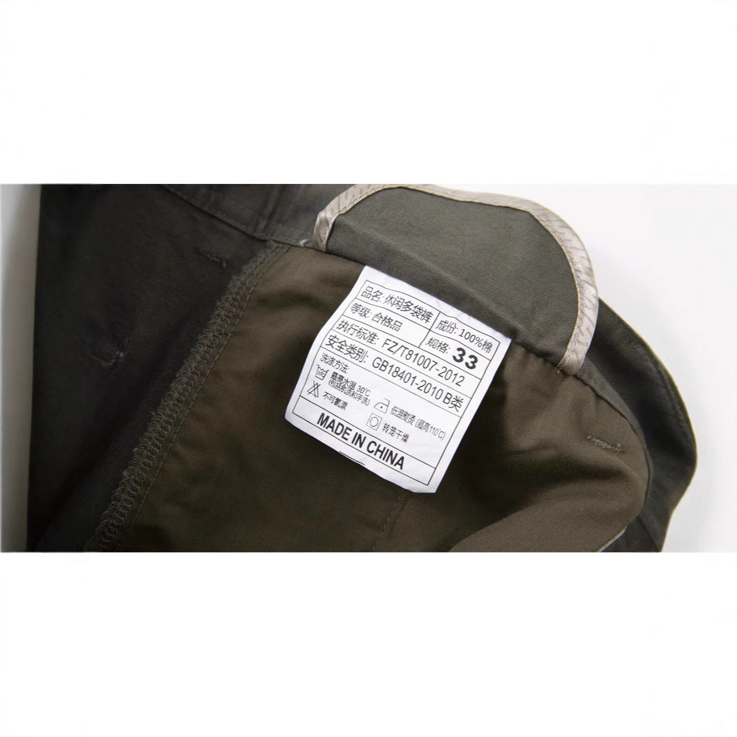 Herren Cargohose mit mehrfachen Klappentaschen und robustem Baumwollmix Echoarchiv