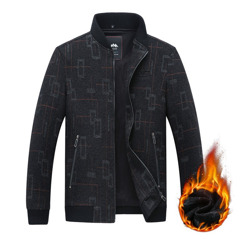 Herren moderne Steppjacke mit besonders warmem Innenfutter Echoarchiv