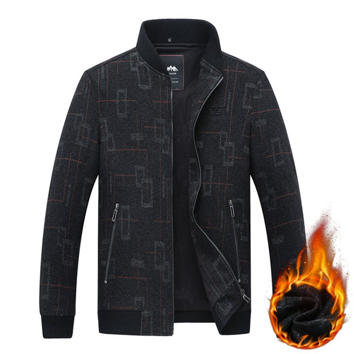 Herren moderne Steppjacke mit besonders warmem Innenfutter Echoarchiv