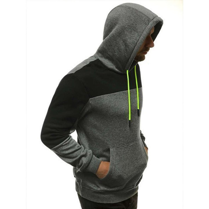 Herren Kapuzenpullover mit kontrastierenden Einsätzen Echoarchiv