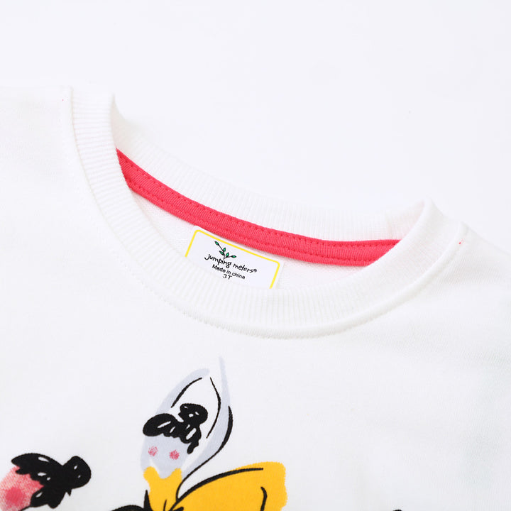Damen Sweatshirt mit lebhaftem Ballerina-Druck Echo Archiv