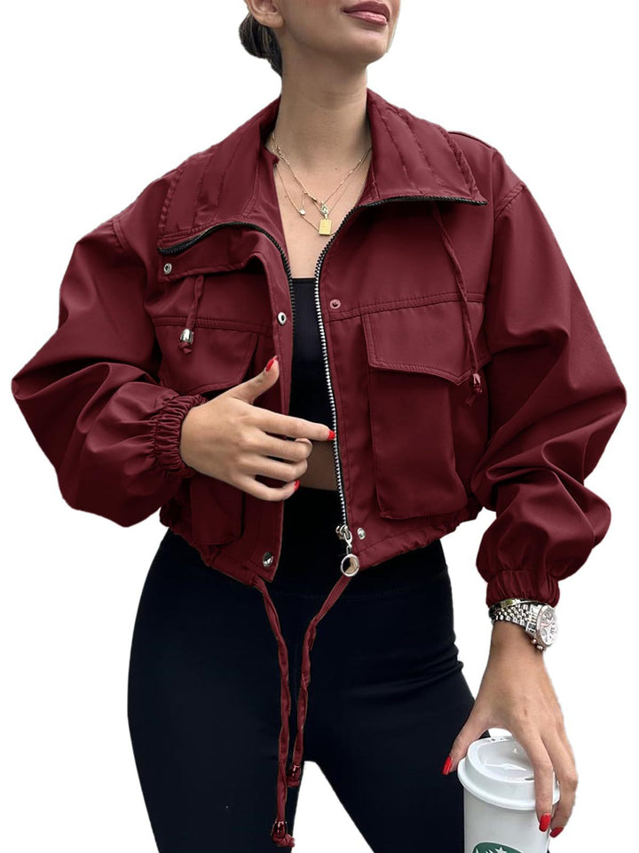 Damen Modische und sportliche Kurzjacke – Célinea