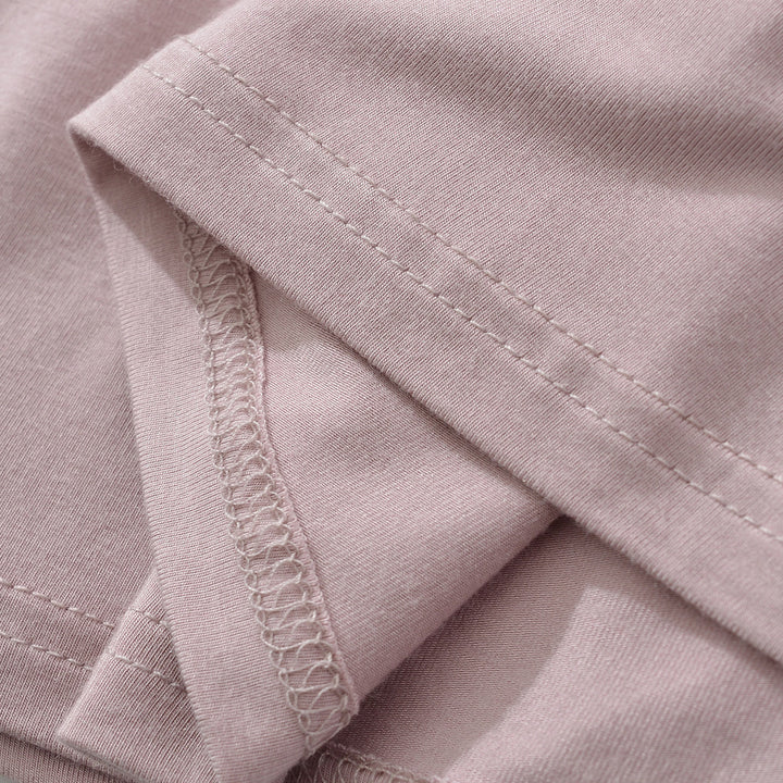 Damen V-Ausschnitt Maxi-Wickelkleid aus Jersey mit geraffter Taillenpartie Echoarchiv