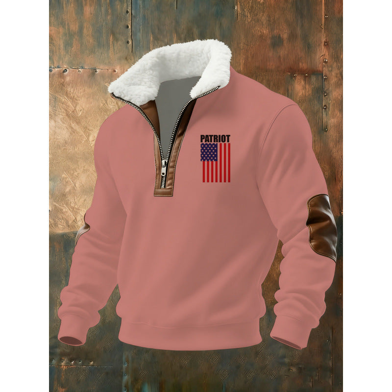Herren Klassischer Kapuzenpullover mit Fleece-Detail Echoarchiv
