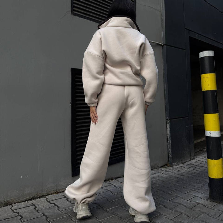 Damen Komfortabler Fleece-Jogginganzug Echo Archiv