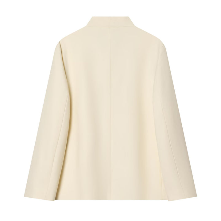 Damen Zweiteiliges Anzugs-Set mit Oversize-Longblazer und High-Waist Bundfaltenhose Echo Archiv