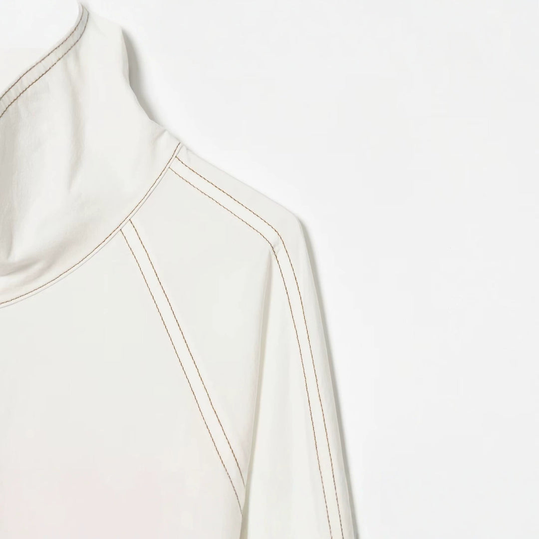 Damen Utility-Übergangsjacke mit Stehkragen und Taillengürtel Echo Archiv