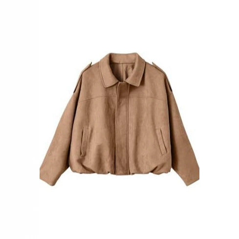 Damen Modische und luftige Oversized Jacke – Célinea