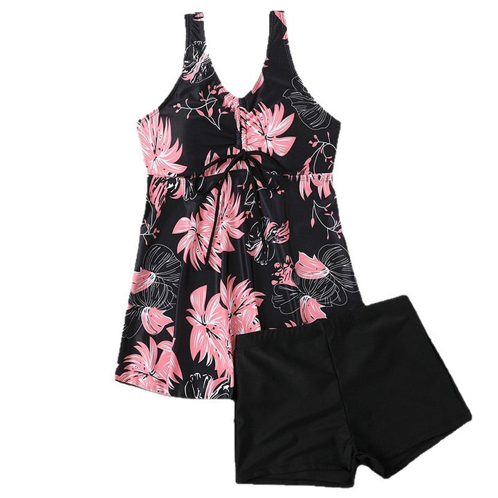 Damen Blumiges Tankini-Set mit Shorts Echo Archiv