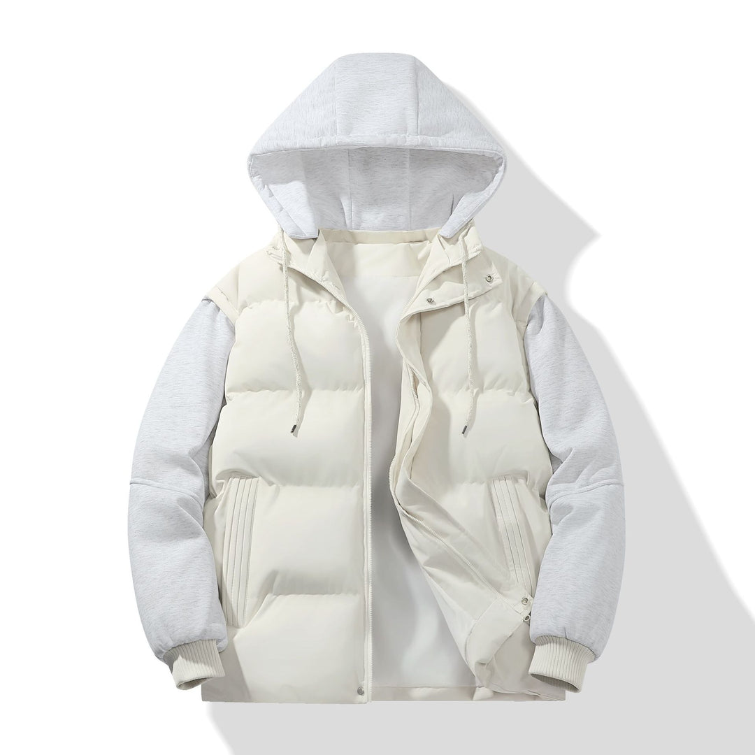 Herren Multifunktionale Steppjacke mit Kapuze Echoarchiv