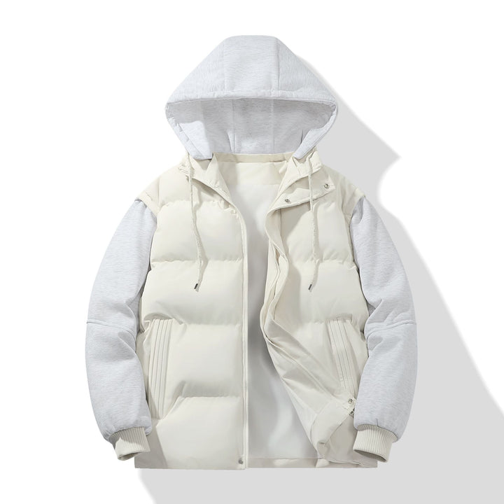 Herren Multifunktionale Steppjacke mit Kapuze Echoarchiv