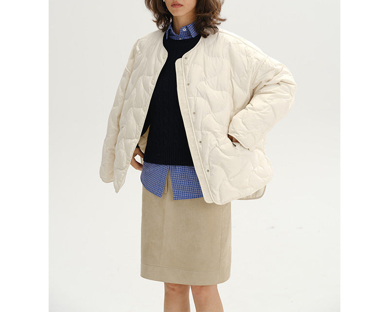 Damen Wendejacke mit hohem Kragen Echoarchiv