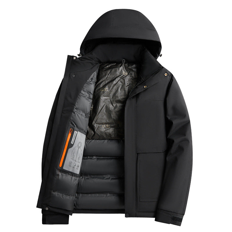 Herren Funktionale Winterjacke Echo Archiv