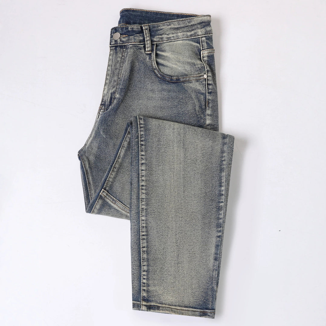 Herren Modische Jeans mit besonderen Nähten Echoarchiv
