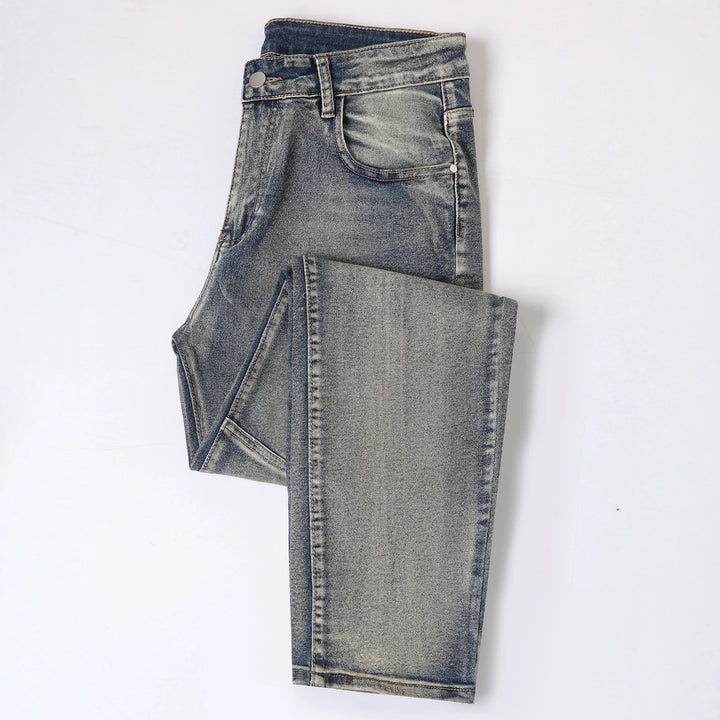 Herren Modische Jeans mit besonderen Nähten Echoarchiv
