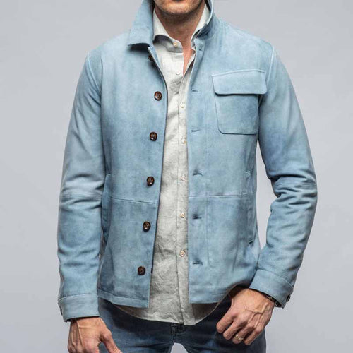 Herren lässige und stylische Jacke aus Rindleder Echoarchiv
