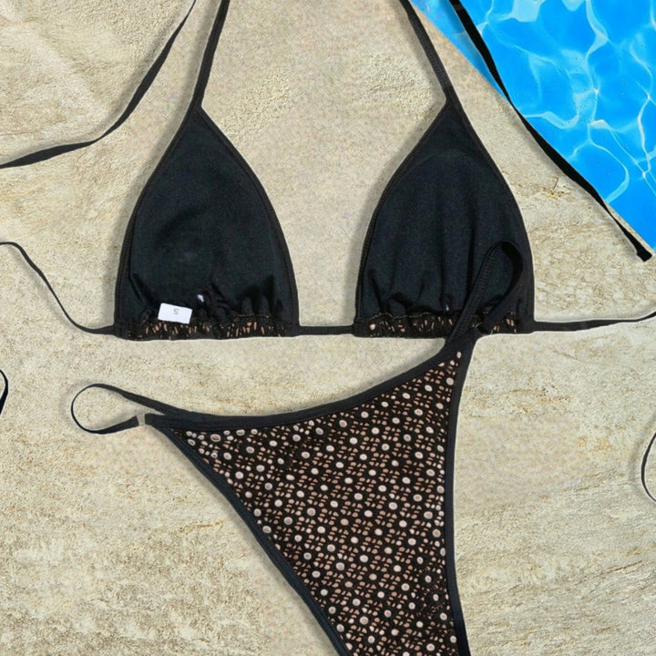 Damen Triangel-Bikini-Set mit raffinierten Details Echo Archiv