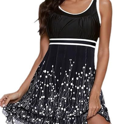 Damen Schwimmdress mit Blumenmuster Echo Archiv