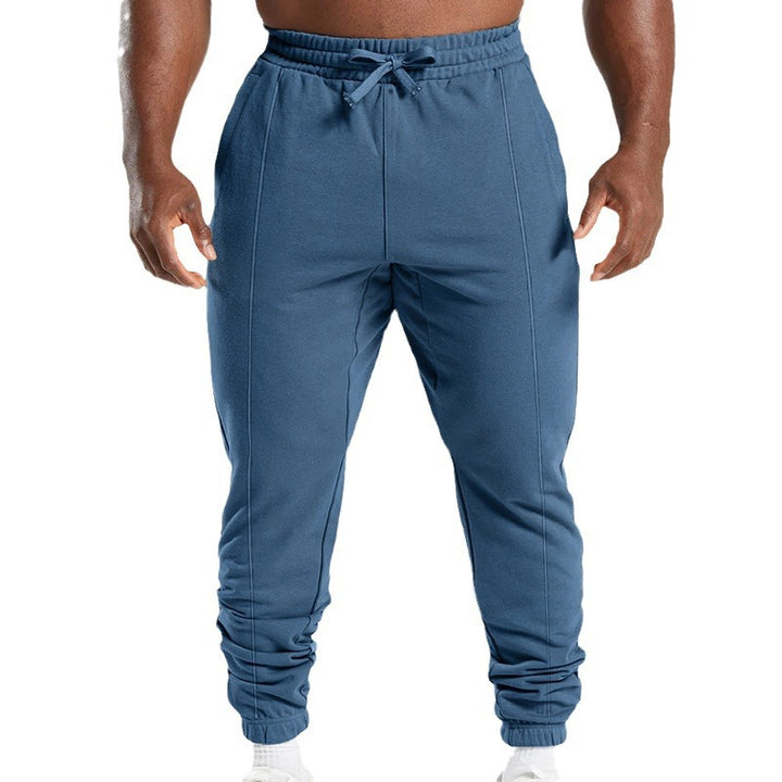 Herren Freizeithose aus hochwertigem Baumwollmix mit elastischem Bund und seitlichen Taschen Echoarchiv