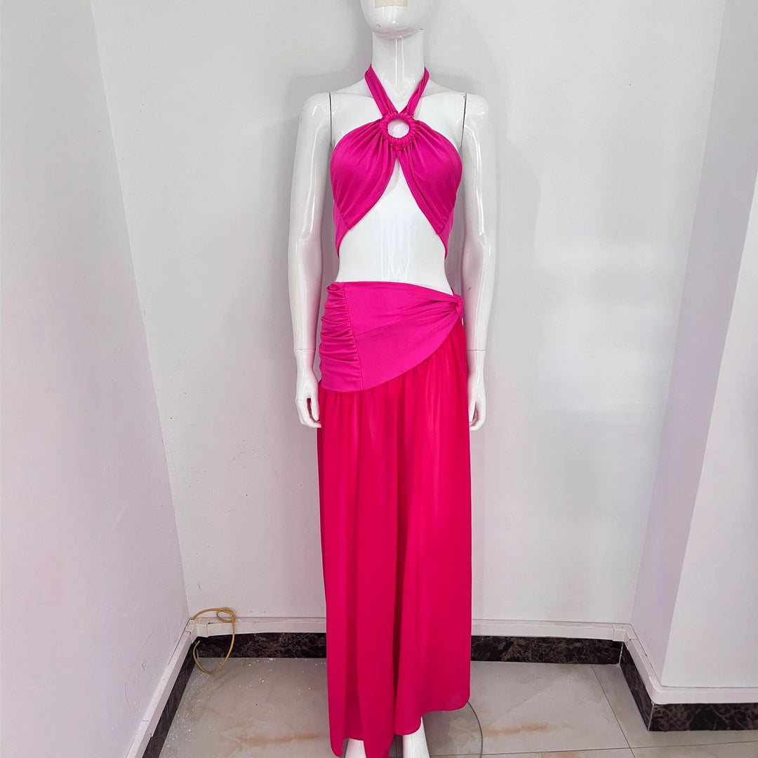 Damen Bandeau-Bikini-Set mit einzigartigem Knoten-Design Echo Archiv