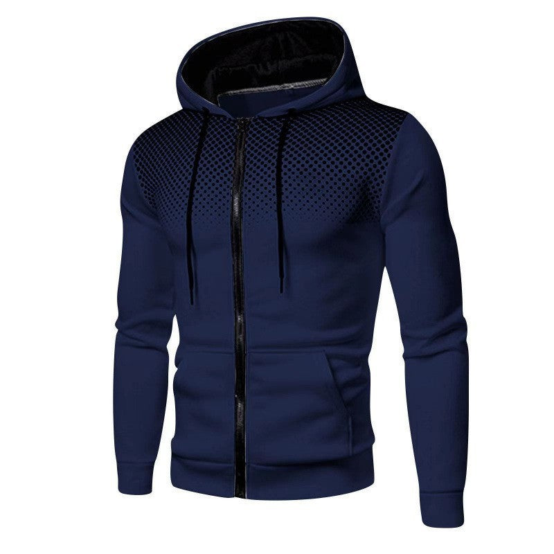 Herren Sportlicher Kapuzenpullover mit stylischem Grafikdesign Echoarchiv