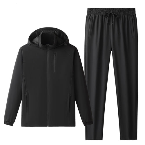 Herren Wasserabweisendes Softshell-Trainingsset Echoarchiv