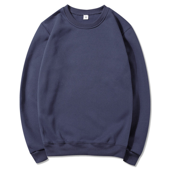 Unisex zeitloser Rundhals-Sweater ohne Kapuze mit angerauter Innenseite und verstärktem Nacken Echo Archiv