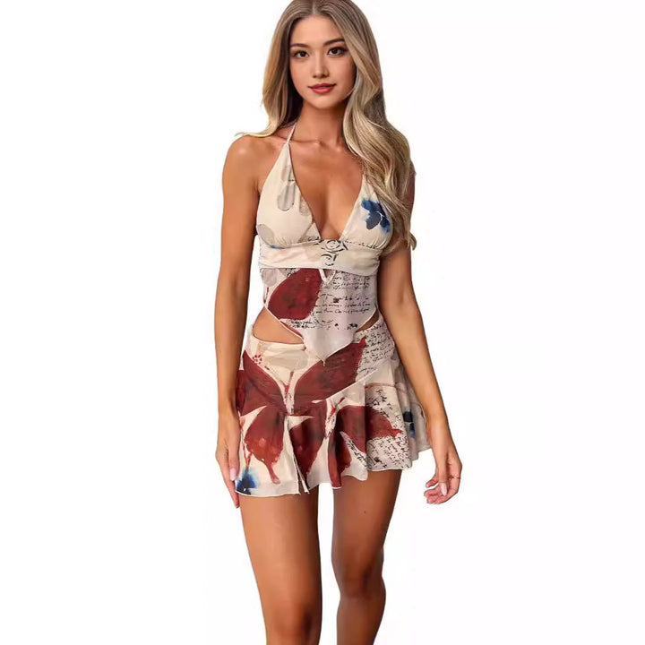 Damen Sommerkleid mit floralem Design Echo Archiv