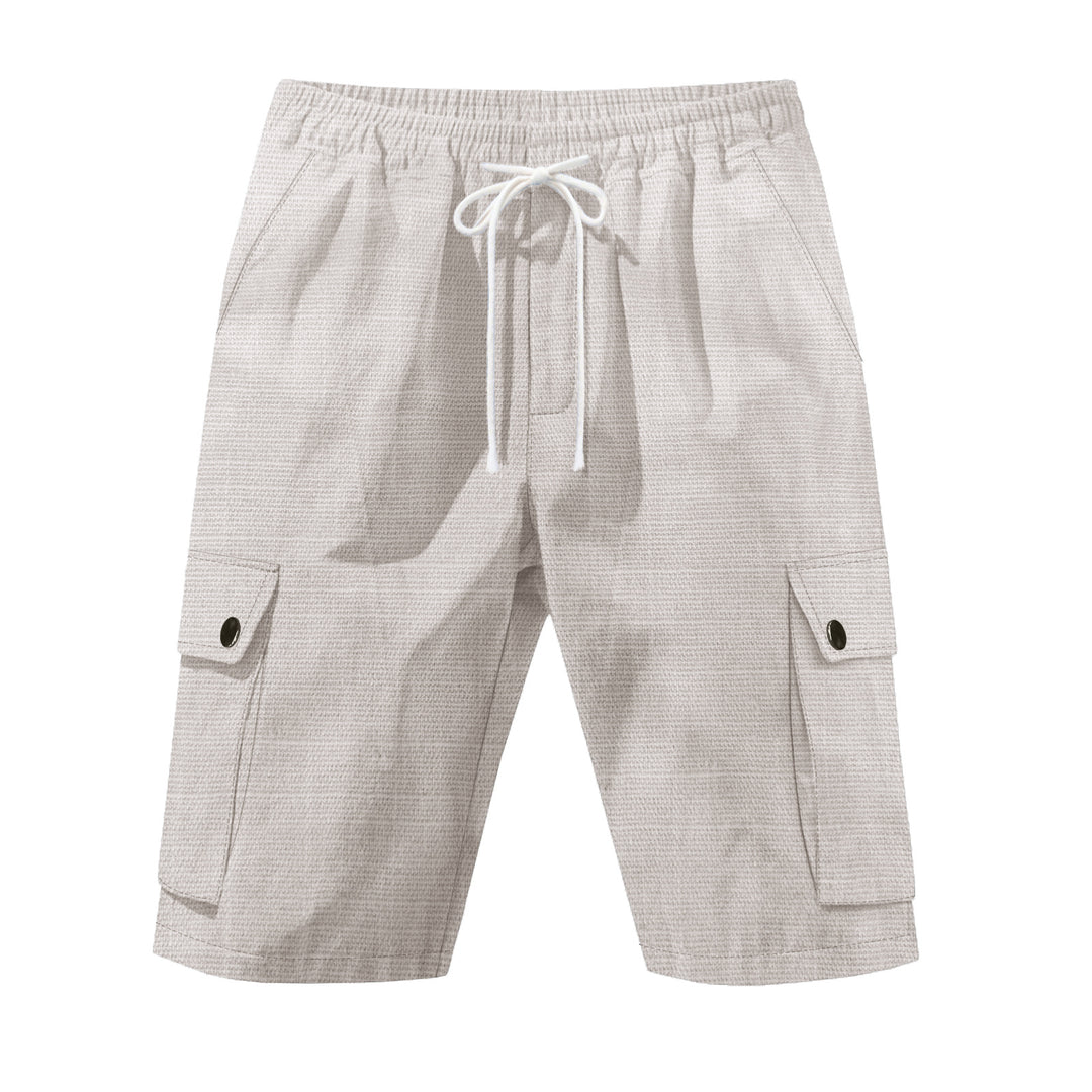 Herren Cargo-Shorts mit verstellbarem Kordelzug und praktischen Seitentaschen Echoarchiv 1757709357