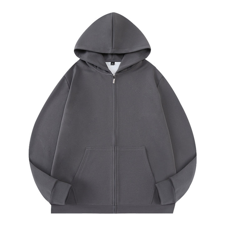 Unisex Oversize Kapuzen‑Zipjacke aus French‑Terry mit verdeckter Nahtführung Echo Archiv