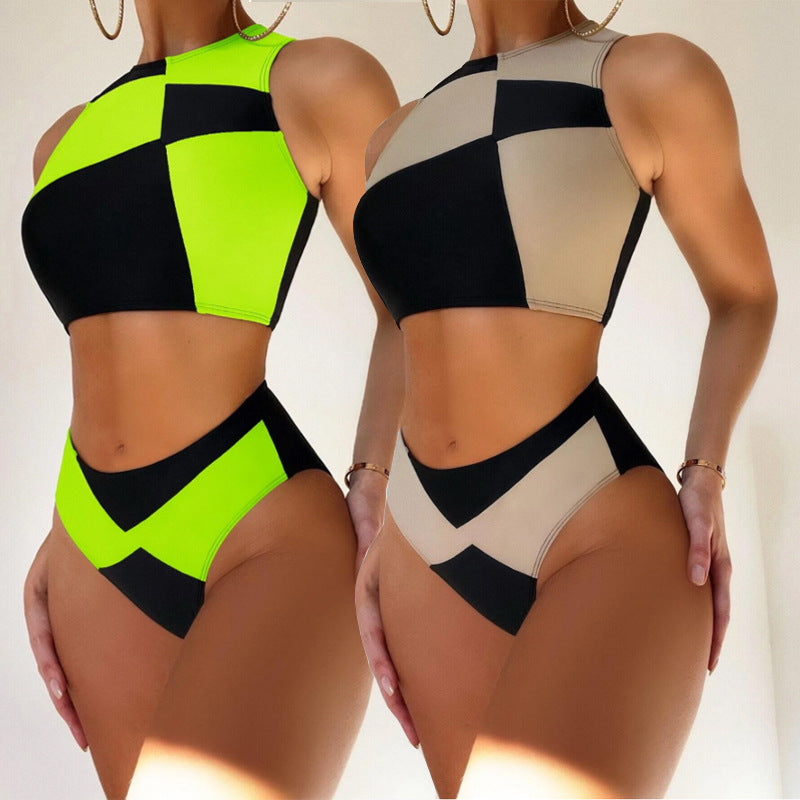 Damen High-Waist Bikini-Set Echo Archiv
