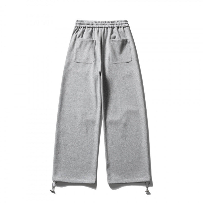 Unisex Weite Sweatpants mit Tunnelzugbund, Kordelzug und verstellbaren Beinriegeln Echo Archiv