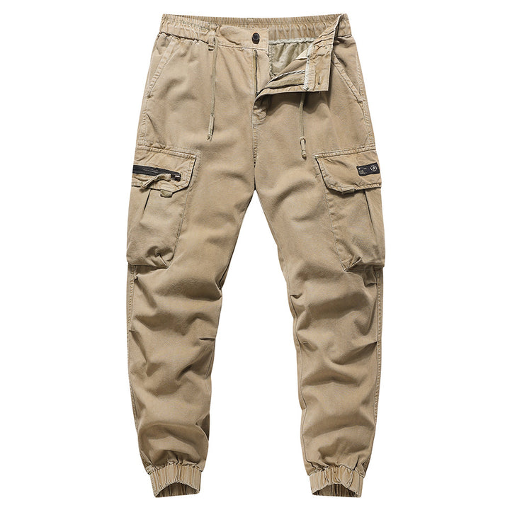 Herren Cargo-Hose mit elastischem Bund und mehreren praktischen Taschen Echoarchiv